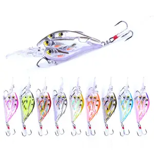 75mm Fishing baits Lures 9g Feather Fishing Hook Tackle Lures Bass Belly Fishes to appeal Big bass Perch Tuna