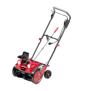 Souffleuse à neige électrique MYOYT EST03, moteur à balais, manche <span class=keywords><strong>en</strong></span> <span class=keywords><strong>aluminium</strong></span>, qualité industrielle, 230V, <span class=keywords><strong>goulotte</strong></span> réglable pour la maison et la route - Product Image 1