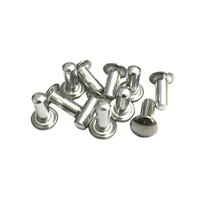 Rivets aveugles en acier inoxydable bon marché, zingués, à tête bouton OEM pour l'assemblage de manches de couteaux