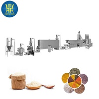 Machine extrudeuse de haute qualité pour les grains de riz enrichis, ligne de production automatique de riz artificiel extrudé