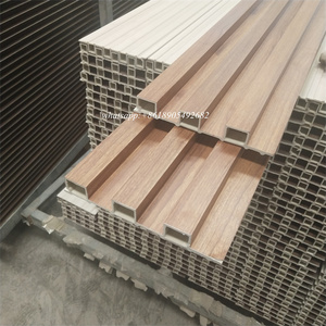 Tấm ốp tường PVC giả gỗ vàng chống thấm, các loại giấy dán tường/tấm ốp tường khác, tấm 3D LED WPC trang trí nội thất - Product Image 5