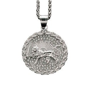 <span class=keywords><strong>Collana</strong></span> con <span class=keywords><strong>Ciondolo</strong></span> Hip Hop a Forma di <span class=keywords><strong>Leone</strong></span> della Dinastia Kaiga, Gioiello in Acciaio Inossidabile Impermeabile e Antiossidante per Uomo - Product Image 2