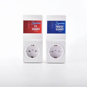 Protector de Voltaje Electrónico con Protección Contra Sobretensiones Estándar Europeo para TV y Refrigerador, Material de PC, Tipo de Corriente CA, Protector de Voltaje con Enchufe - Product Image 3