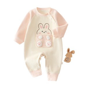 Combinaison pour bébé fille, doublure polaire épaisse, combinaison chaude pour le printemps, l'automne et l'hiver, vêtements d'extérieur - Product Image 5