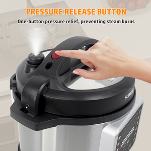 Meilleure <span class=keywords><strong>autocuiseur</strong></span> électrique 6QT 17-en-1 <span class=keywords><strong>multifonction</strong></span> à chauffage instantané avec grand écran tactile, cuiseur à riz professionnel en gros - Product Image 3