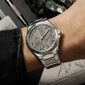 <span class=keywords><strong>Orologio</strong></span> di Lusso 2026 in Acciaio Inossidabile 316L, Sportivo e Alla Moda, Movimento al Quarzo Ronda, Impermeabile 10 ATM, Quadrante in Vero Meteorite - Product Image 6