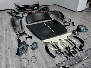 Kit de carrosserie de vente chaude pour Bentley Continental Gt Flying Spur mise à niveau voiture pare-chocs moteur capot jupe latérale garde-boue phare Bodykit - Product Image 4