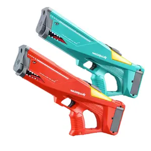 전기 물총 장난감 어린이 자동 연속 고압 상어 물총 대용량 초장거리 물총
