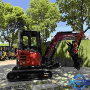 Mini-excavatrice Yanmar ViO35-6B 3,5 tonnes modèle 2022 |   Moteur et boîte de vitesses pour seau de 0,11 m à oscillation zéro, pompe, roulement, PLC - Product Image 2