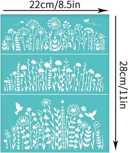 Pochoirs de sérigraphie pour Noël Transferts de craie réutilisables DIY <span class=keywords><strong>Pochoir</strong></span> de sérigraphie auto-adhésif pour <span class=keywords><strong>peinture</strong></span> sur bois - Product Image 2