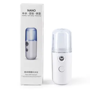 30ml पोर्टेबल रिचार्जेबल छोटे वायरलेस नैनो निजी फेस स्प्रेयर शांत धुंध निर्माता Fogger Humidifier