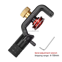 Cuchillo pelador de fibra óptica, cortador de Cable blindado de 8-30MM, herramienta peladora de Cable de fibra Horizontal para Cable Compatible con FTTH POE