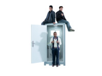 Remorque de toilettes mobiles modernes en conteneur pour écoles, toilettes publiques, cabine de toilettes portable, utilisation extérieure