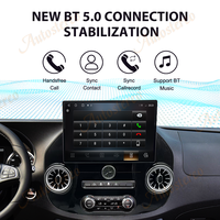 13,3 pulgadas para Mercedes Benz VITO W447 2015-2022 pantalla táctil de coche navegación GPS Carplay Radio de coche DSP BT Video Multimedia