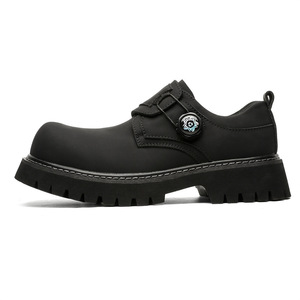 241229 Offre Spéciale chaussures à plateforme pour hommes chaussures habillées noires chaussures derby - Product Image 6