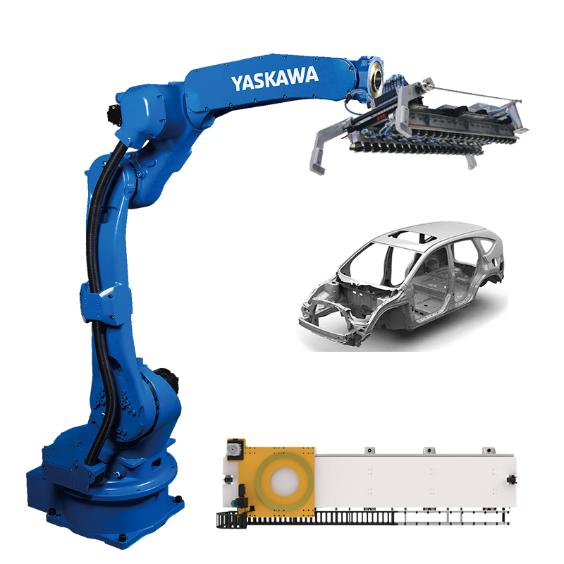 Automatic 6 Axis Industrial Robot YASKAWA GP25 Payload 25kg Machine Tending for Machine Processing