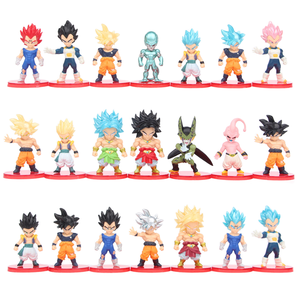 <span class=keywords><strong>Goku</strong></span> e compagni Figure giocattolo: Action Figure da collezione di decorazioni per la casa ispirate agli Anime per gli appassionati di Design stilizzato con dettagli vivaci - Product Image 2