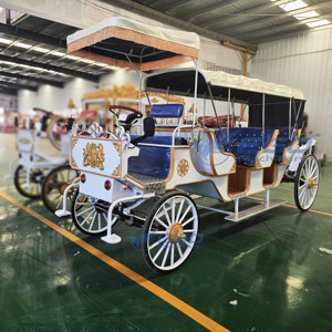 Carroza de Caballos Eléctrica de Lujo para Bodas y Turismo, Estilo Europeo - Product Image 3