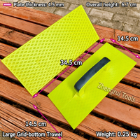 Grand outil de pose de carrelage industriel en plastique pour joint de carrelage, 345 mm, pour plâtrage et remplissage de joints de carreaux en céramique