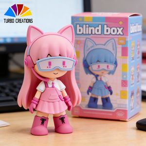 OEM ODM Crea tu propio llavero 3D de anime: Caja sorpresa de princesas - Product Image 1