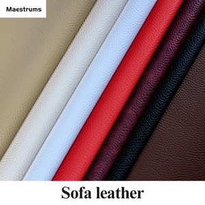 Tessuto in Pelle PVC Impermeabile ed Ecologico con Grana Goffrata Anti-Piega <span class=keywords><strong>per</strong></span> Divani, Rivestimenti Esterni e Borse - Product Image 3
