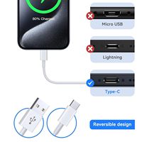 Câble de charge rapide Type-C en cuivre pur 20W 3A, tressé en nylon, 1m/2m, compatible avec iPhone 14/15/16/17