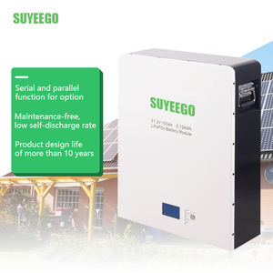 SUYEEGO 베스트 셀러 벽걸이 형 태양 전지 리튬 10Kwh 15Kwh <span class=keywords><strong>12v</strong></span> 100ah 200ah 300ah 태양 저장용 리튬 배터리 - Product Image 2