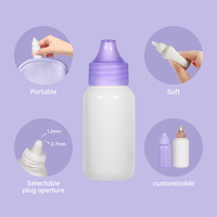 Bouteille de colle pour dentelle 15ml 30ml 60ml 120ml, colle capillaire 38ml pour perruques avec couleur, étiquetage et emballage personnalisables