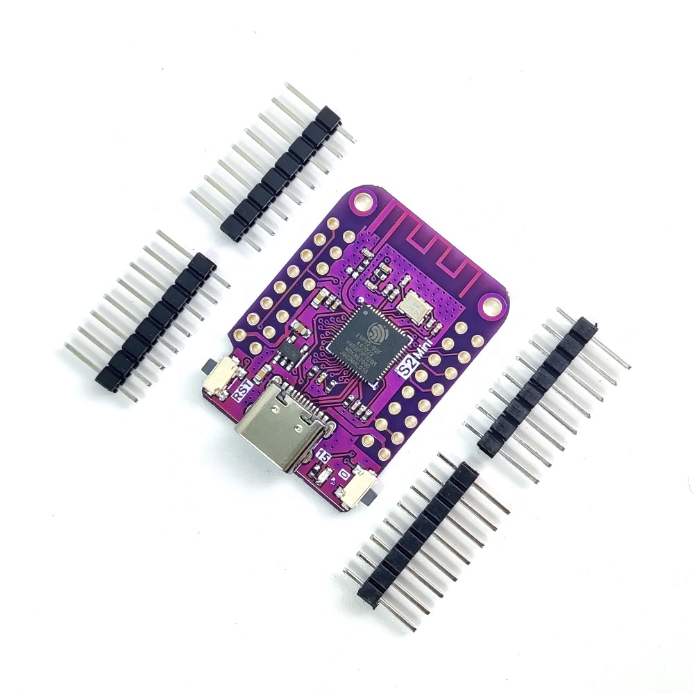 ESP32-S2 4MB FLASH WIFI papan pengembangan S2 Mini V370 untuk modul elektronik