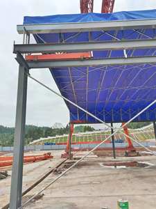 Auvent escamotable télescopique, Tente mobile pour parking, Auvent pliable pour <span class=keywords><strong>garage</strong></span>, Auvent escamotable, Tente tunnel rétractable pour entrepôt - Product Image 6