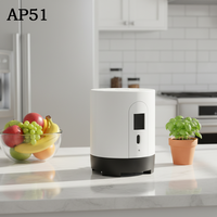 Controlador Inteligente Inalámbrico para el Hogar con IA, Carcasa de ABS de 75*59.6mm, Clasificación IP54, Altavoz Duradero a Prueba de Polvo