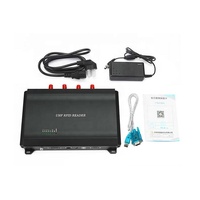 UHF — lecteur fixe WIFI, Ethernet RS232, UHF RFID, longue portée 20m, IMPINJ R2000, 4 Ports