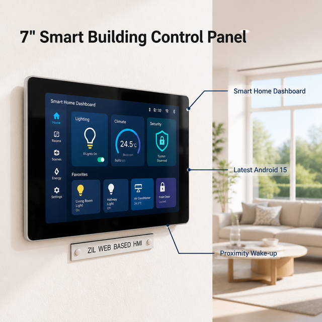 All-in-One Smart Management Home Device Control Board With POE and Inwall Mount Bracket