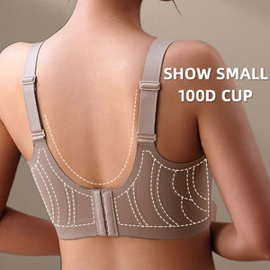 Soutien-gorge de yoga de sport anti-affaissement pour femme de grande taille sans trace, soutien-gorge de yoga <span class=keywords><strong>100D</strong></span> pour la poitrine, anti-gravité, avec rapport latéral élevé - Product Image 4