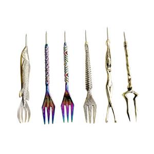 Nuevo estilo superventas Hookah Fork set Shisha Foil flavor Tool Set para Shisha chicha Flavor Fork - Product Image 1