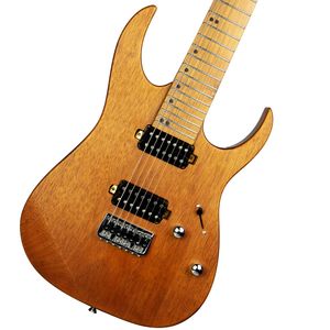 2025年製 デバイザー新デザイン <span class=keywords><strong>7</strong></span>弦マホガニーボディ 24ステンレススチールラウンドフレット エレキギター カスタム対応 - Product Image 4