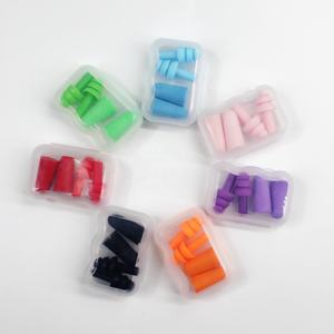 EASETRIP الأكثر مبيعًا سدادات أذن سيليكون أرجوانية للنوم والسفر والحد من الضوضاء والنوم ارتداد بطيء سدادات أذن قابلة لإعادة الاستخدام من الصين - Product Image 5