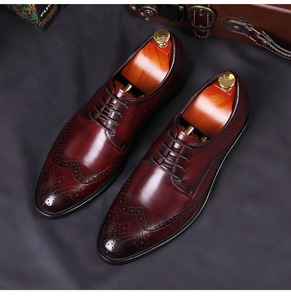 ธุรกิจเสื้อผ้าบุรุษสั่งตัดระดับไฮเอนด์ รองเท้าหนังผู้ชายแบบผูกเชือก สไตล์ลำลองและเป็นทางการ - Product Image 2