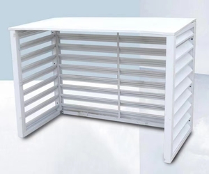 Cubierta de unidad <span class=keywords><strong>exterior</strong></span> de <span class=keywords><strong>aire</strong></span> <span class=keywords><strong>acondicionado</strong></span> de <span class=keywords><strong>aluminio</strong></span> personalizable - Product Image 4