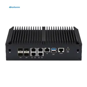 Q20321G9 Atom C3558R Denverton Processor 2 10G SFP+ 2 1G 2.5G SFP+ 5 Intel I225-V 2.5G LAN Fanless Firewall Pfsense Mini PC