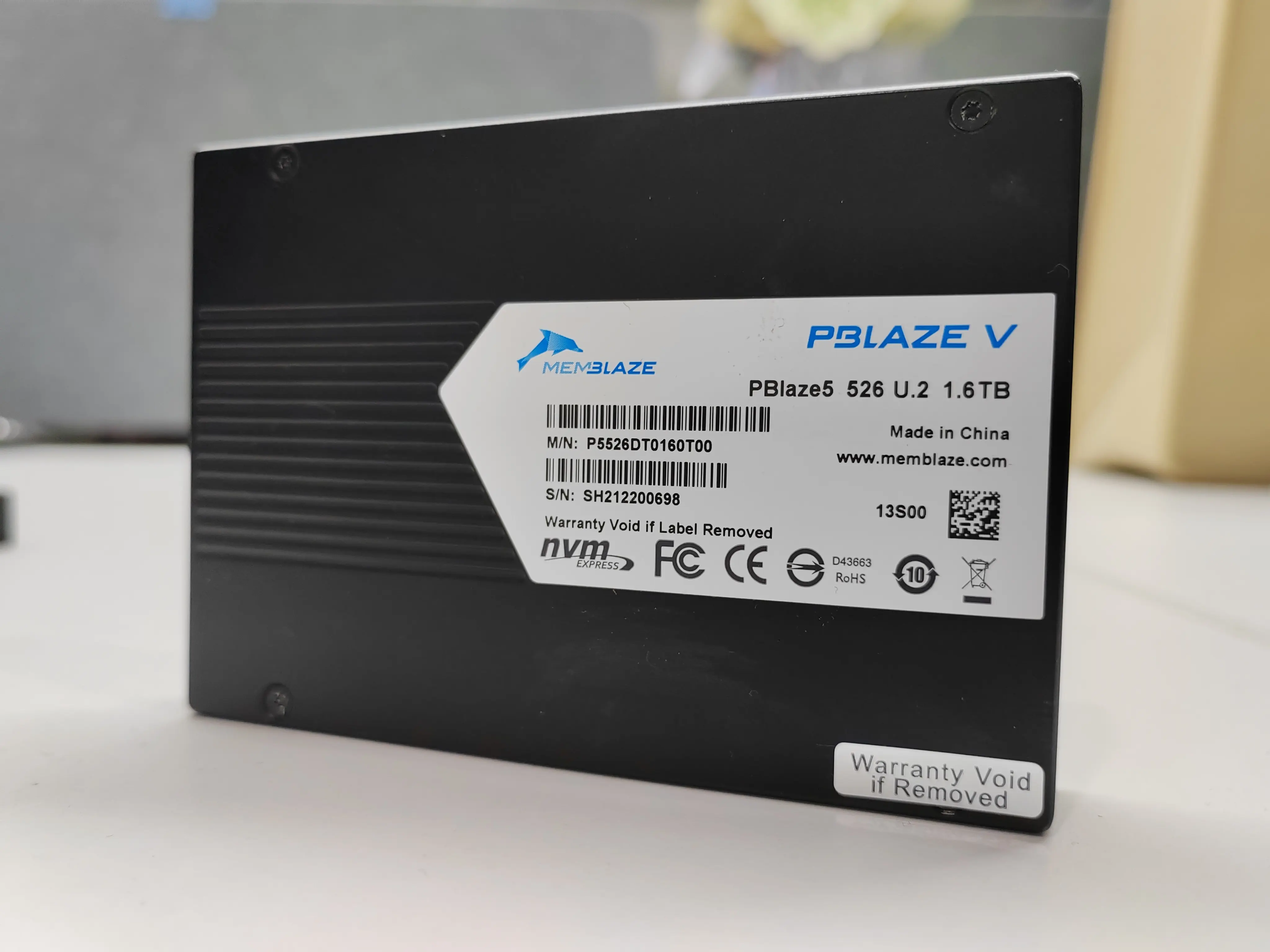 Pblaze5 526 החברה נייד כונן ssd 2.5 אינץ u.2 1.6t 2nvme ssd pcie 3.0