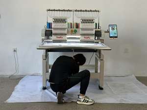 Máquina de Bordar Computarizada de 2 Cabezales y 15 Agujas con Certificación CE para Fábricas de Camisetas en EE. UU. - Product Image 5