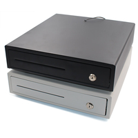 Tiroir-caisse USB avec lecteur de codes-barres, imprimante POS, fonctionnement à pièces, format A4, mini, comptage automatique