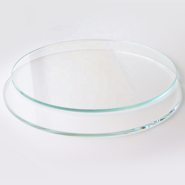 8mm 10mm Circular Shape Table Top Tempered Safety Glass Factory Price