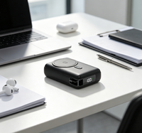 Batterie externe magnétique sans fil 20000mAh, charge rapide PD20W, charge sans fil 15W, batterie externe portable