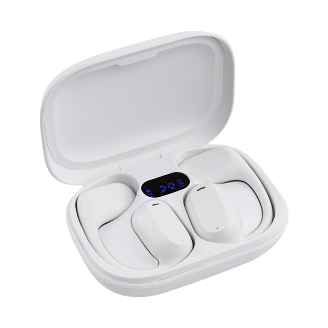 2026 TWS M60 Wireless Bone Conduction Earbuds with Digital Display Battery Indicator JL Chipset Sport Headphone Earphones