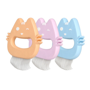 Dog Hair Removal Comb Self <strong>Cat</strong> Brush Cleaning Massage Pet Hair Shedding Needle Comb for <strong>Cats</strong> Dogs Grooming Tools <strong>Cat</strong> Accessories - Product Image 1
