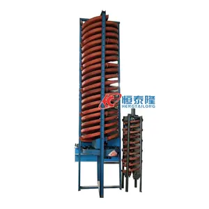 Hot Sale Widely Used Gravity Separator Machine Mineral Separator Spiral Chute Conveyor For Iron Ore Seperation