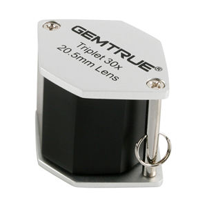 GemTrue 30xトリプレットダイヤモンドルーペ20.5mmマグニファイアー用宝石グレーディングジュエリー評価とファインディテールビューイング - Product Image 2