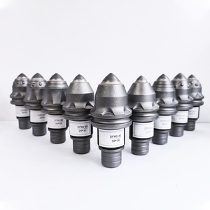 Burin à tige ronde et dents coniques pour le forage de différents diamètres pour piqueteuse - Product Image 3